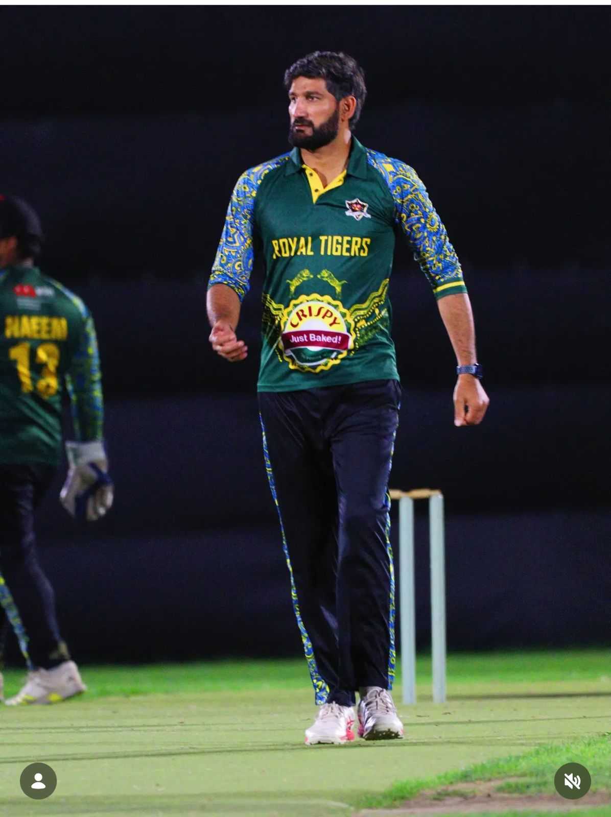 Sohail Tanvir — Pakistan International Fast Bowler for Royal Tigers CC